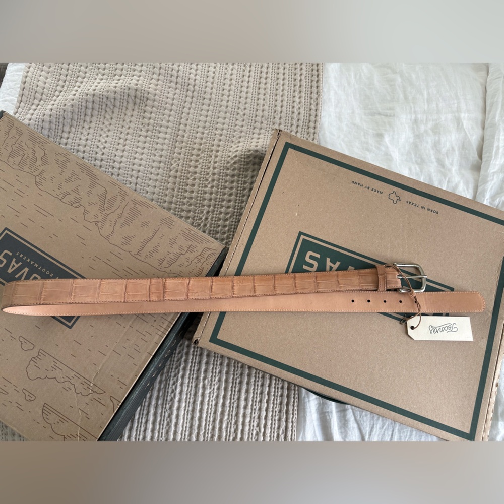 Tecovas Tan  Belt
